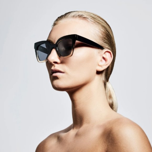 Pilgrim Ellera Square Polarized Square Two-Toned Sunglasses - NWT - Picture 6 of 6